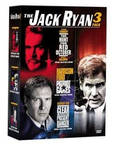 The Jack Ryan 3 Pack The Hunt For Red October / Patriot Games / Clear And Presen - £9.16 GBP