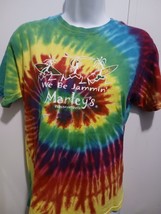 Marley&#39;s We Be Jammin&#39; Wisconsin Dells Tie Dye Hanes Heavyweight T Shirt Size S - £11.86 GBP