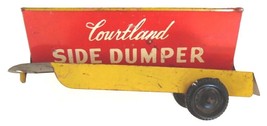 1950’s Rare Courtland Side Dumper Pressed Metal Pre-Owned - $29.62