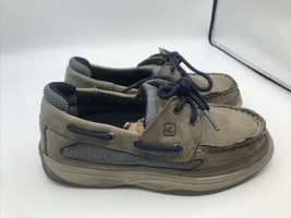 Sperry Topsider Kids Boys Lanyard Shoes Boat Shoes Size 2 M - £8.50 GBP