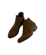 Esprit Tracy Womens Size 8.5M Brown Faux Suede Ankle Boots Booties - £11.74 GBP