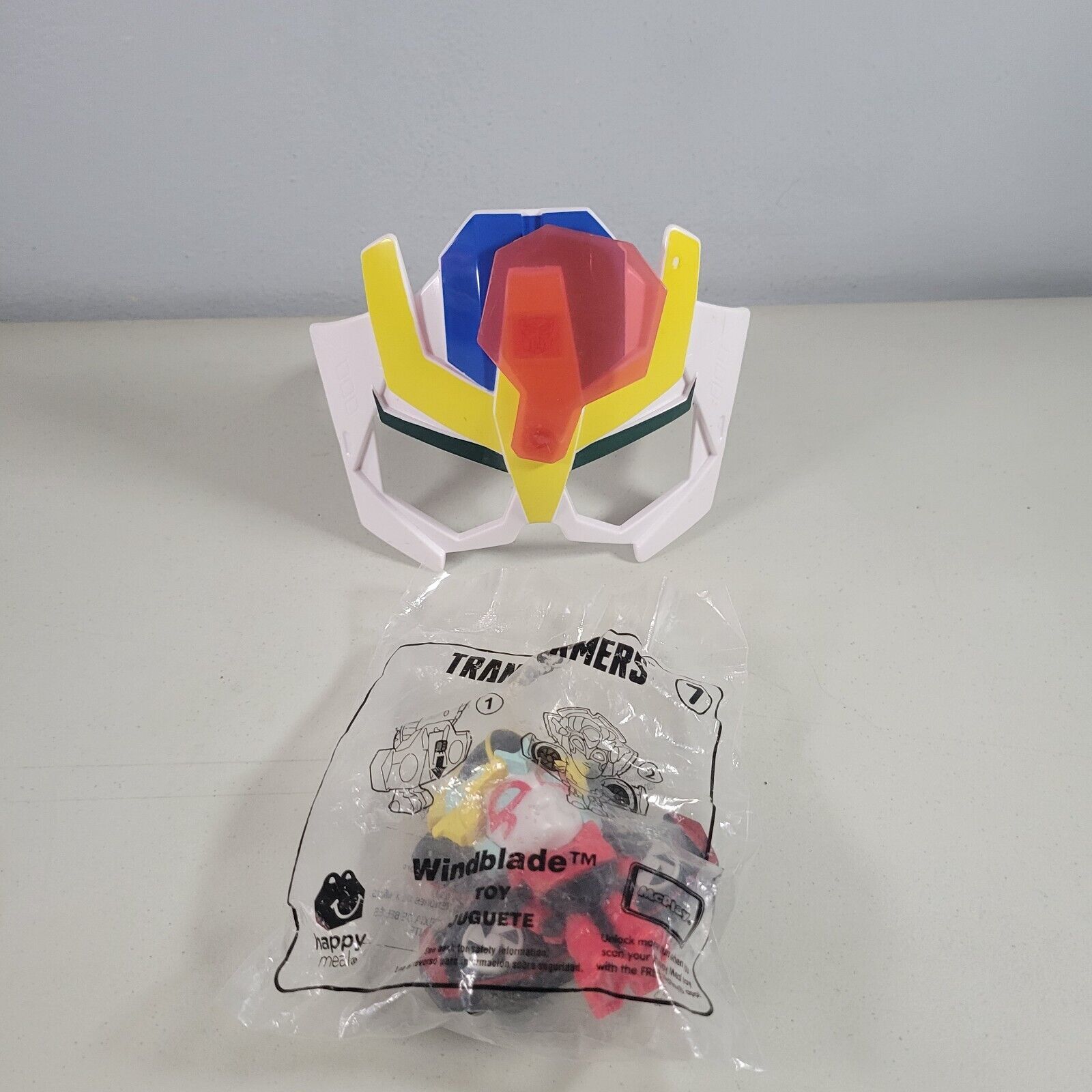 Transformers Lot Action Figure New #7 2018 McDonalds Happy Meal and Mask - $8.98