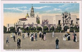 Postcard Panama California Exposition San Diego 1915 Science &amp; Education Bldg - $3.95