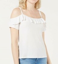 Bar III Women&#39;s White Ivory Blouse XLarge - £15.17 GBP