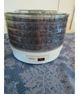 Sunbeam Food Dehydrator Model KN128E Beef Jerky Jelly Wraps Fruit Snacks  - $28.78