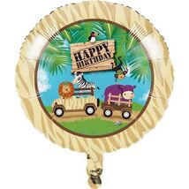 Safari Adventures Happy Birthday Balloon - $1.65