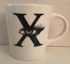 Williams Sonoma Rory Dobner -X- Initial Monogram Mug X-Ray Vision 19 oz - $22.54