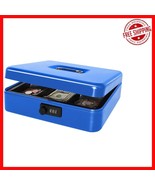 Portable Cash Box with Advanced Lock &amp; Compartments - Perfect for Indoor... - $660.61 MXN