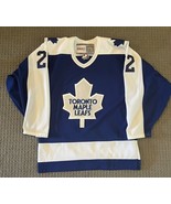 TIGER WILLAMS TORONTO MAPLE LEAFS BLUE CCM AIR KNIT JERSEY ADULT SMALL 4... - €108,71 EUR