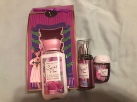 Bath Body works  SWEET PEA Mini Set Mist, Lotion &amp; hand Gels - $13.85