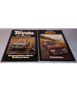 1976 Toyota Celica Corolla Corona Mark 2 Pickup Auto Color Sale Brochures  - €6,95 EUR