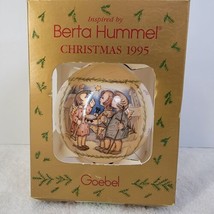 Vintage Goebel 1995 &#39;Heavenly News&#39; By Berta Hummel Christmas Ornament WITH BOX - £7.43 GBP