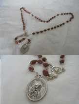 Praying rosary Mater Dolorosa Our Lady of Sorrows Made in USA Original - £15.01 GBP