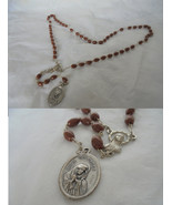Praying rosary Mater Dolorosa Our Lady of Sorrows Made in USA Original - £14.94 GBP