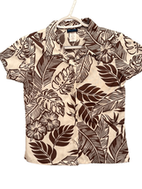 808 Local Boys Hawaiian Tropical Aloha Shirt size 12 - £14.01 GBP