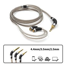 Occ Silver Audio Cable For Mee Audio Pinnacle P1 P2 Px M7 Pro Earphones - £18.03 GBP+
