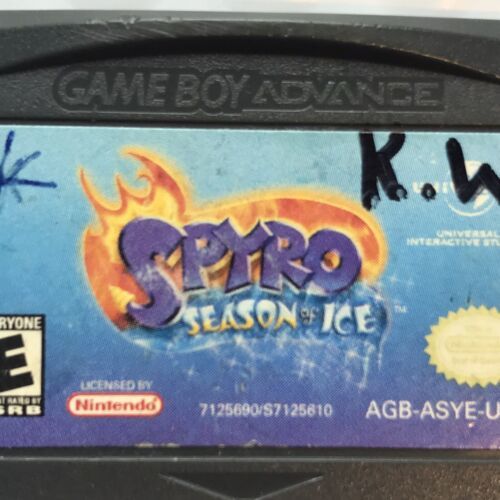 Spyro Season of Ice Nintendo Game Boy Advance 2001 GBA - $9.89