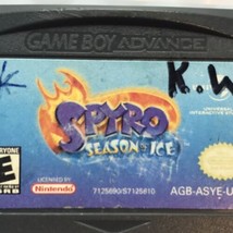 Spyro Season of Ice Nintendo Game Boy Advance 2001 GBA - $9.95
