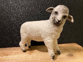 Vintage Creative Playthings Lamb Sheep Toy Farm Animal Rubber Vinyl 5&quot; X 4&quot; - £6.84 GBP