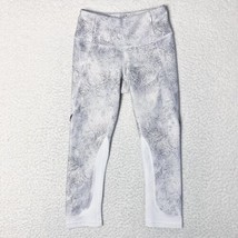 Calia Limited Edition Yoga Pants Womens XS White Gray Athletic Gym Capri 23x20 - £10.06 GBP
