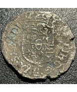 1580 Italy Duchy of Savoy Emanuele Filiberto Silver 1 Soldo Cross Mediev... - £42.59 GBP