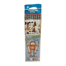 VINTAGE 1990&#39;s GARFIELD &amp; CO PACK OF 8 NEW SEALED PENCILS ODIE JIM DAVIS - $318.06 MXN