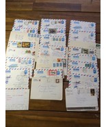 Lot Of (25+) Vintage Lithuania 1980-90s Letters To Chicago Peters A Edmund  - $61.88