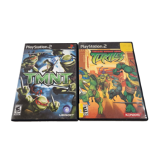 Teenage Mutant Ninja Turtles Lot of 2 Video Games  (PlayStation 2, 2003/07) TMNT - £22.74 GBP