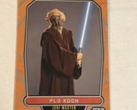 Star Wars Galactic Files Vintage Trading Card #82 Plo Koon - £1.95 GBP
