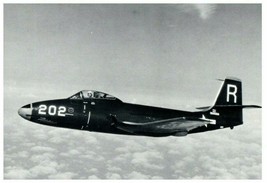 US Navy McDonnell F2H 2 Banshee Fighter Military Postcard - £11.90 GBP