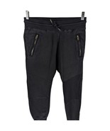 Diesel Sweatpants Zipper Pockets Drawstring Mens sz Medium Black Joggers... - $109.10 CAD