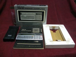 Radio Shack TRS-80 Pocket Computer 26-3501 Case &amp; Manual - $1,830.31 MXN