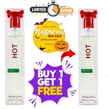 Hot Eau De Toilette 100ml/ 3.4fl Oz Perfume Spray For Women Buy 1 Get 1 Free - £67.96 GBP