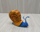 Thomas Nelson Hermie And Friends Schneider The Snail Figure Toy blue bro... - $9.89