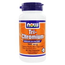 NOW Foods Tri-Chromium 500 mcg., 90 Vegetarian Capsules - $10.35