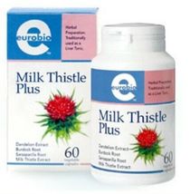 1 Box 60&#39;s Eurobio Milk Thistle Plus Liver Tonic &amp; Hepatitis DHL EXPRESS - £51.68 GBP