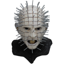 Hellraiser Pinhead Deluxe Full Head Costume Latex Mask Cosplay Adult One... - £69.69 GBP