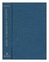 Critical and Historical Essays by Edward MacDowell - Hardcover - Very Good - £11.73 GBP