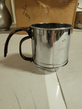Metal Flour Sifter Kitchen Collectable - $14.99