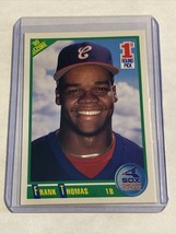 Frank Thomas 1990 Score Baseball Rookie Card #663 White Sox Hof 1ST Round Pick - £1.53 GBP