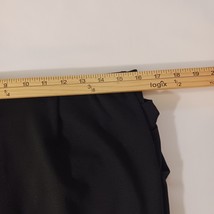 New York & Company Collection Women's Front Design & Back Zip Black Skirt Sz 10 image 12