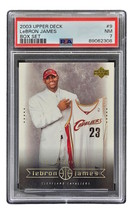 Lebron Giacomo 2003 Upper Deck # 9 Cleveland Cavaliers Rookie Card PSA NM-7 - $58.18