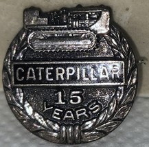 Caterpillar Bulldozer 15 Year Service Award Pin ~ Sterling Silver - €17,33 EUR
