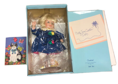 Goebel Bette Ball Vintage Painting Doll W/ Stand & Box 1997 Vintage - £36.69 GBP