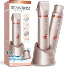 Rechargeable Hair Removal Kit For Bikini Underarm, Leg, Arm, And Face. Kaphio - $51.97