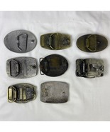 Mixed Lot of 8 pcs Belt Buckles Agriculture, Seeds, Irrigation Etc. - $104.25 CAD