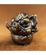 Brass Wild Boar EDC Knife Bead, Lanyard Charm - $13.99