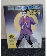 VTG Elvis Pendulum Clock 1996 Legs Move TESTED WORKING - $471.01 MXN