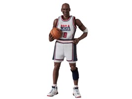 Medicom Toy Mafex 132 All-Star 9 Michael Jordan Dream Team USA Action Fi... - £157.38 GBP