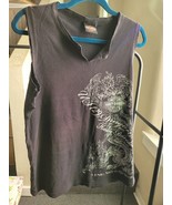 Authentic Smoky Moutain Harley Davidson Black Tank Top Metallic Dragon W... - $24.72
